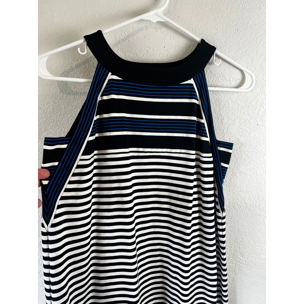 J.Jill Wearever Collection Striped Shift Dress Size XS Midi Striped - Picture 4 of 11